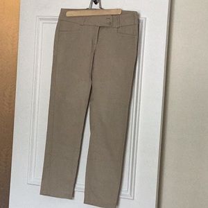 Willie Smith khaki dress pants size 6